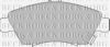 BORG & BECK BBP1457 Brake Pad Set, disc brake